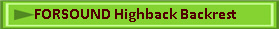 FORSOUND Highback Backrest